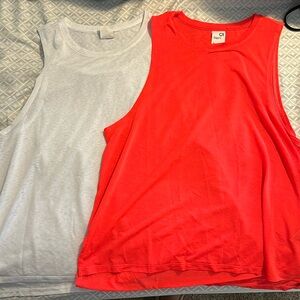 GapFit Tank Tops (White & Red)